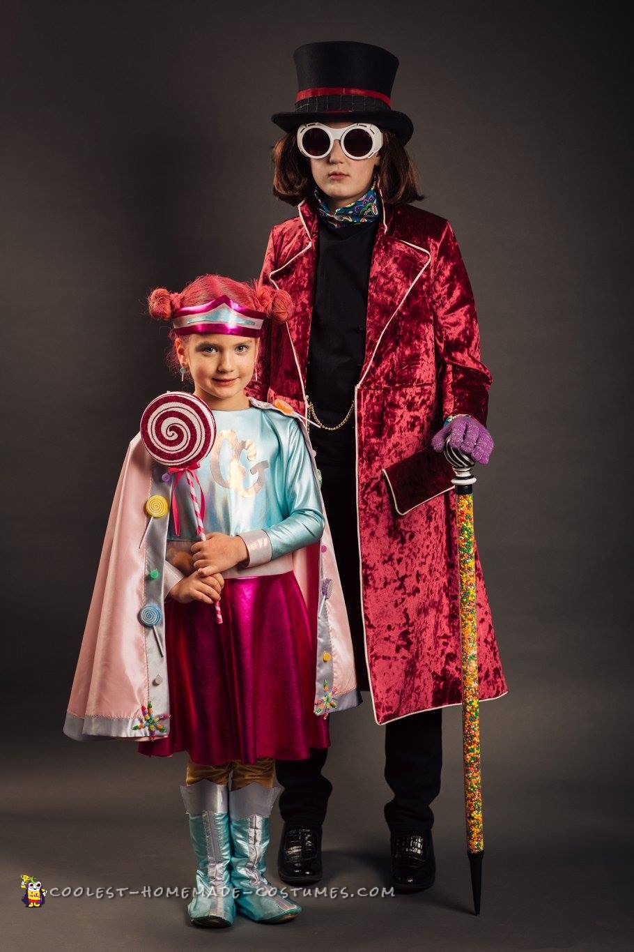 Awesome DIY Costume - Exact Replica of Willy Wonka