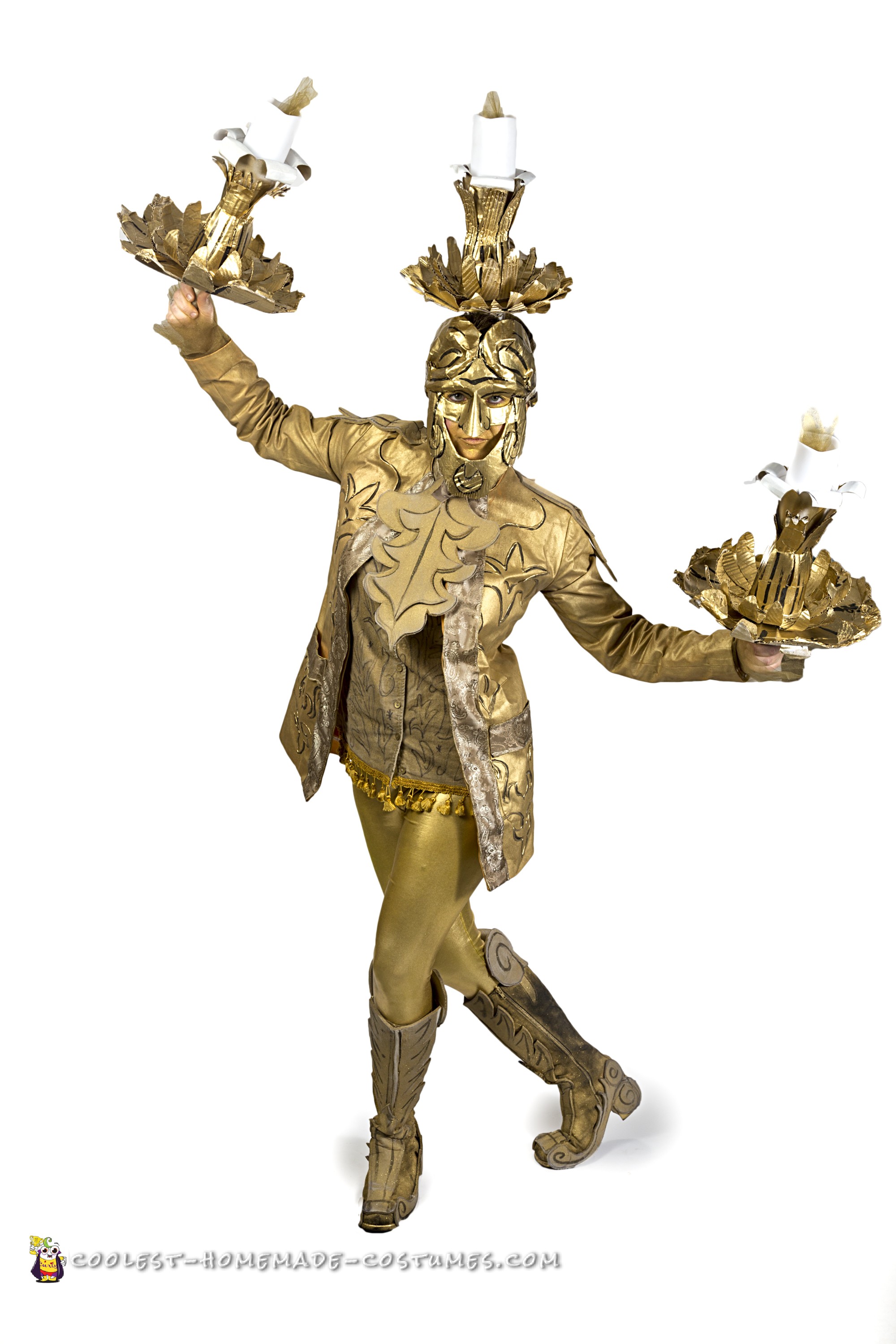 Amazing Lumiere Costume (and his Plumette) from Beauty and the Beast