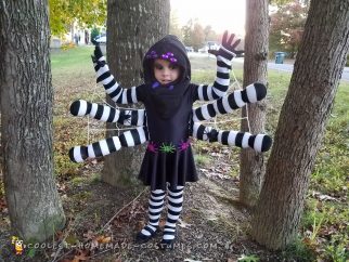 spider queen costume for kids