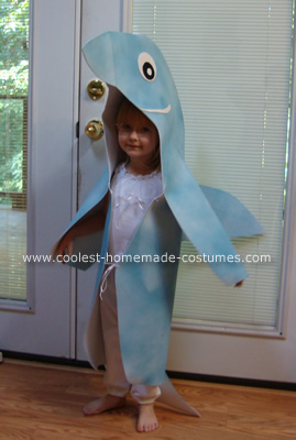 Coolest Homemade Dolphin Costume