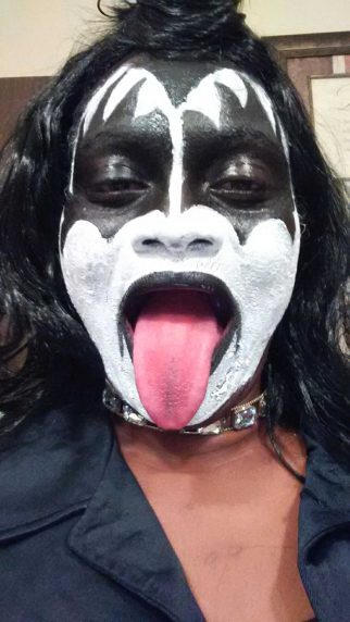 Cool Female Gene Simmons Kiss Costume