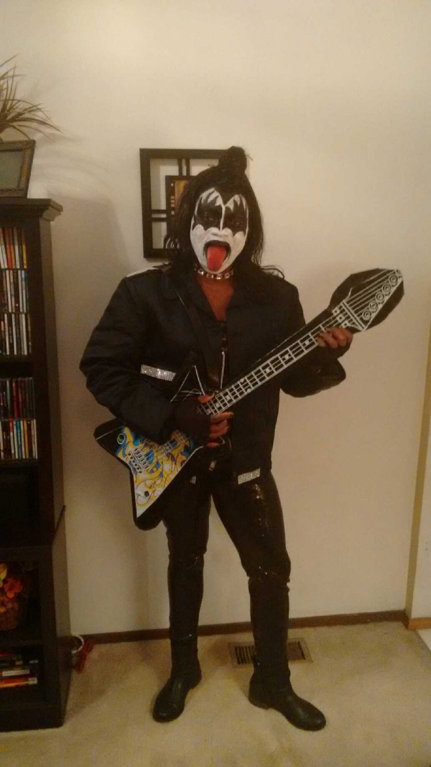 Cool Female Gene Simmons Kiss Costume