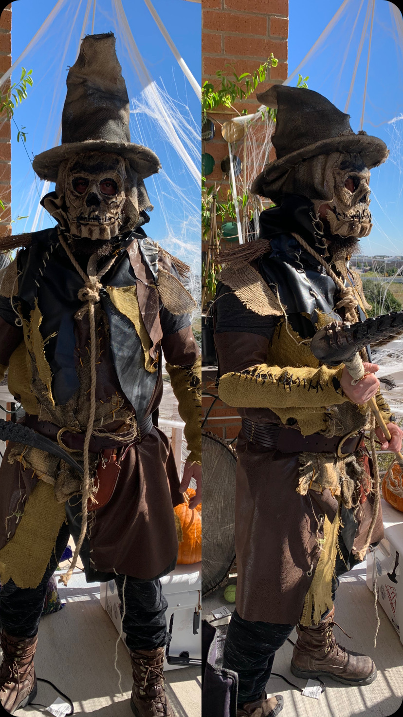 batman scarecrow arkham costume
