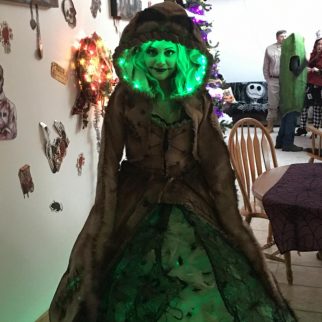 Glorious Female DIY Oogie Boogie Costume