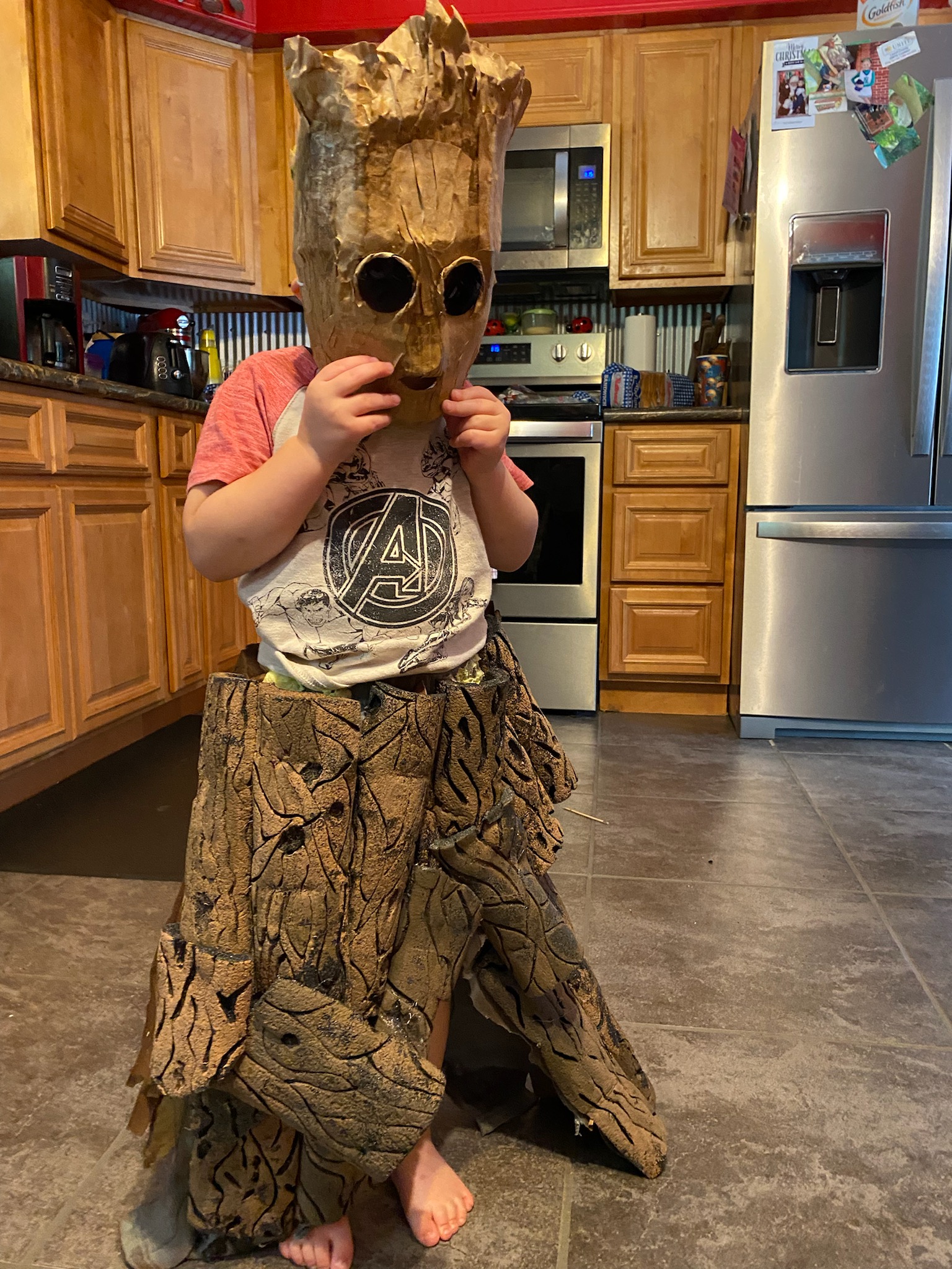 Awesome DIY Baby Groot Costume for Under $20!