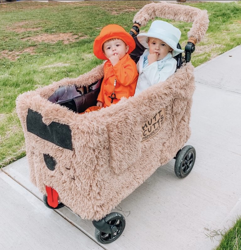 Coolest Harry and Lloyd in a Shaggin’ Wagon DIY Costume!