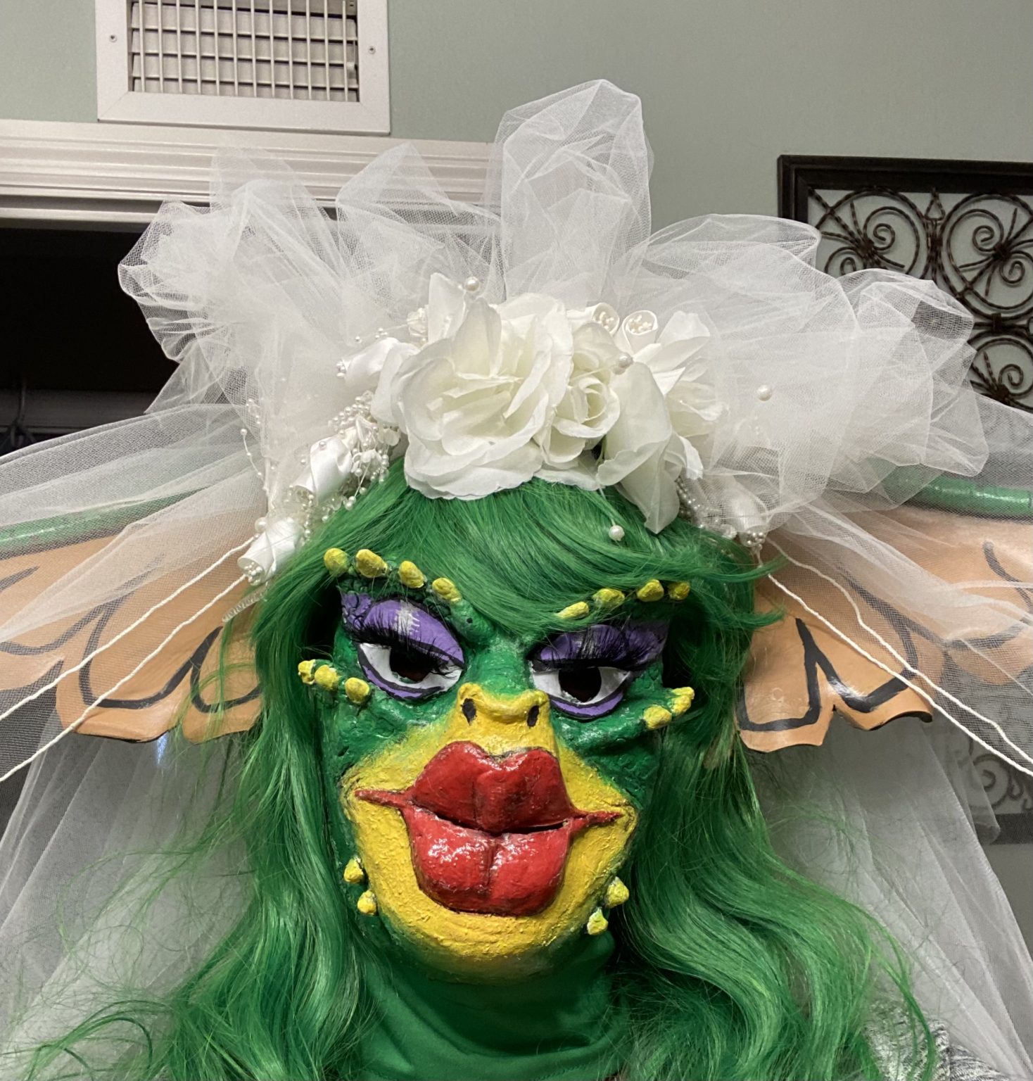 Coolest Homemade Bride Greta Gremlin Costume 