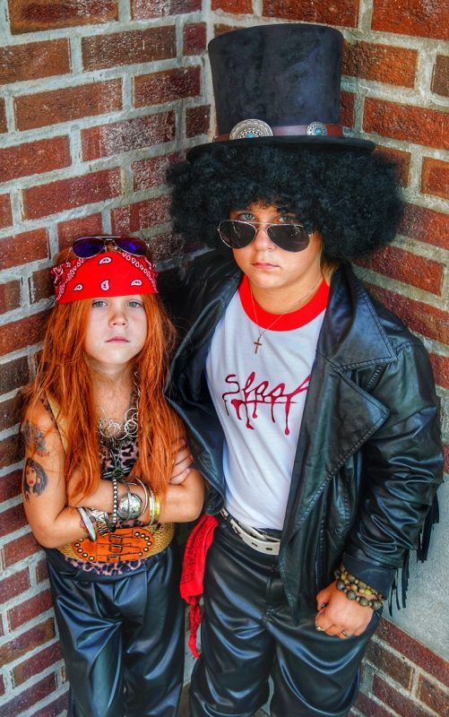 Coolest Guns N' Roses Family Halloween Costume!