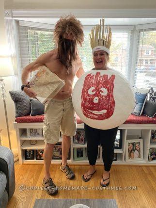 Cool Wilson and Chuck Couple Costume from the Movie Castaway