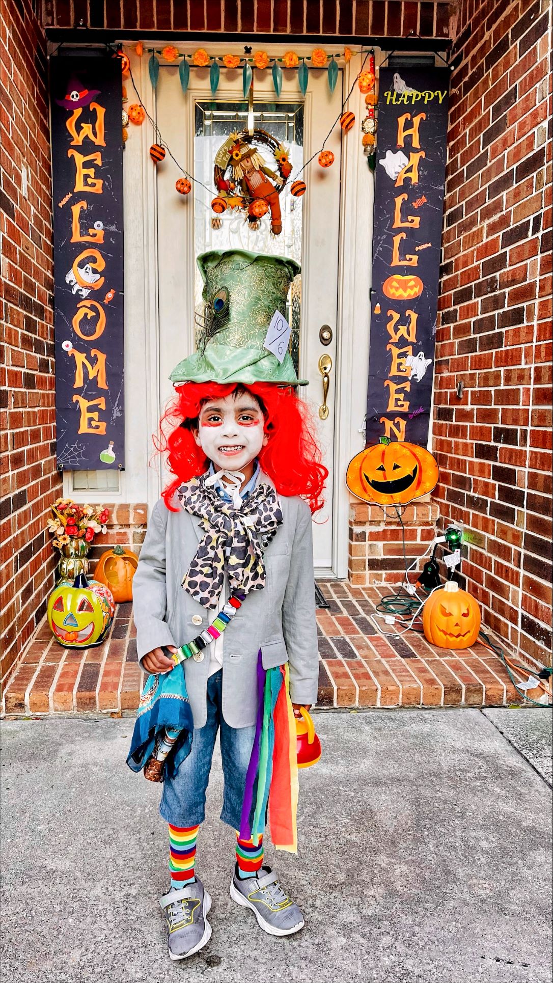 Mommy-Made Mad Hatter Costume for 5 Year Old